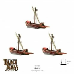 WARLORD GAMES Black Seas: Galley Squadron Miniatures (Pre-order) Q3 2021 [Pre-order]