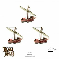 WARLORD GAMES Black Seas: Galley Squadron Miniatures (Pre-order) Q3 2021 [Pre-order]