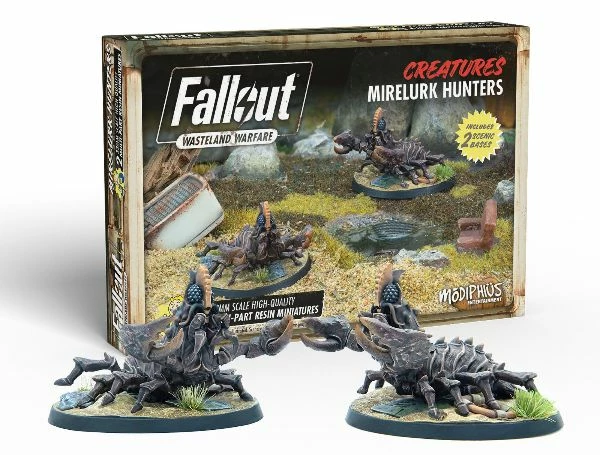 MODIPHIUS ENTERTAINMENT Fallout: Wasteland Warfare - Mirelurk Hunters Miniatures Game 3 MODIPHIUS ENTERTAINMENT Fallout: Wasteland Warfare - Mirelurk Hunters Miniatures Game