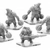 PRIVATEER PRESS, INC Miniature Games Monsterpocalypse: Legion Of Mutates Bashers And Blaster Unit (White Metal) Miniatures Game