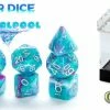 GATE KEEPER GAMES Aether Dice: Swirlpool (7 Polyhedral Dice Set) 1 GATE KEEPER GAMES Aether Dice: Swirlpool (7 Polyhedral Dice Set)