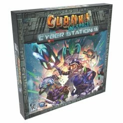Renegade Game Studios CLANK!: In Space!: Cyber Station 11 Board Game Non-Collectible Card Games