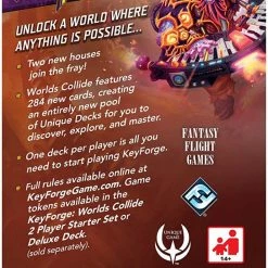 FANTASY FLIGHT GAMES KeyForge Worlds Collide Archon Deck Non-Collectible Card Games