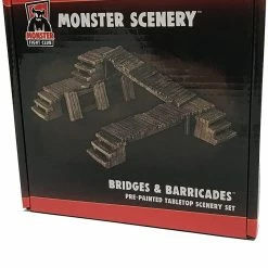 MONSTER FIGHT CLUB Monster Scenery: Bridges & Barricades Miniature Games