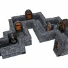 WIZKIDS Miniature Games WarLock Tiles: Expansion Pack - 1 In Dungeon Straight Walls
