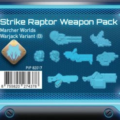PRIVATEER PRESS, INC Miniature Games Warcaster: Marcher Worlds Strike Raptor B Weapon Pack Metal Miniatures [Pre-order]