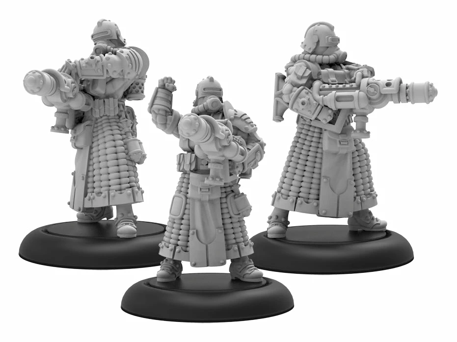 PRIVATEER PRESS, INC Warmachine: Crucible Guard Containment Operatives Combat Alchemist Unit Metal Miniatures Miniature Games 3 PRIVATEER PRESS, INC Warmachine: Crucible Guard Containment Operatives Combat Alchemist Unit Metal Miniatures Miniature Games