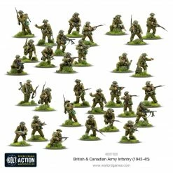 WARLORD GAMES Bolt Action: British & Canadian Army Infantry (1943-1945) Miniatures Game (Pre-order) Q2 2021 [Pre-order]