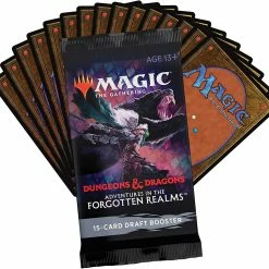 Wizards Of The Coast Magic The Gathering: Adventures In The Forgotten Realms Draft Booster Box 8 Wizards Of The Coast Magic The Gathering: Adventures In The Forgotten Realms Draft Booster Box