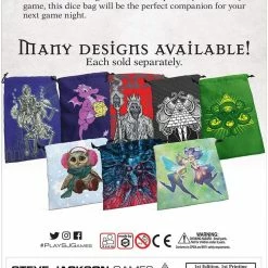 STEVE JACKSON GAMES Dice Holder Dice Bag: Deluxe Happy Faeries 6 STEVE JACKSON GAMES Dice Holder Dice Bag: Deluxe Happy Faeries