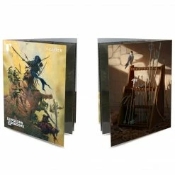 ULTRA PRO Dungeons And Dragons RPG: Fighter - Class Folio With Stickers
