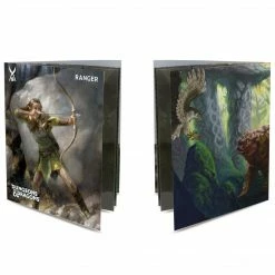 ULTRA PRO Dungeons And Dragons RPG: Ranger - Class Folio With Stickers Dungeons & Dragons