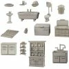 MANTIC ENTERTAINMENT TerrainCrate: Bathroom & Kitchen Miniature Game (Pre-order) Q3 2021
