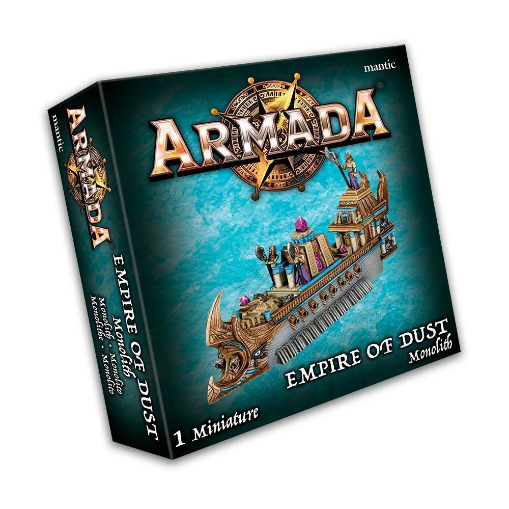 MANTIC ENTERTAINMENT Armada: Empire Of Dust Monolith Miniatures Game (Pre-order) Q3 2021 Miniature Games 3 MANTIC ENTERTAINMENT Armada: Empire Of Dust Monolith Miniatures Game (Pre-order) Q3 2021 Miniature Games