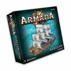 MANTIC ENTERTAINMENT Miniature Games Armada: Basilean Dictator Miniature Game (Pre-order) Q3 2021