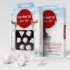 Q-WORKSHOP Dice Sets Japanese Dice Set - Cherry Blossoms Petals (7) Dice Set [Pre-order]