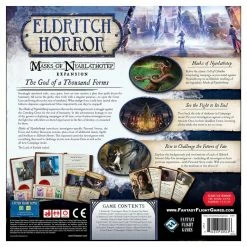 Fantasy Flight Games Eldritch Horror LCG Eldritch Horror: Masks Of Nyarlathotep Expansion Board Game