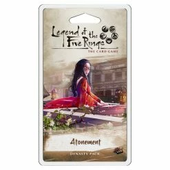 Fantasy Flight Games Non-Collectible Card Games Legend Of The Five Rings LCG: Atonement Dynasty Pack Card Game