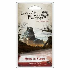 Fantasy Flight Games Legend Of The Five Rings LCG: Honor In Flames Dynasty Pack Card Game