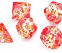 Sirius Dice 7-Set Maple Leaf Dice Set Dungeons & Dragons