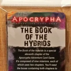 LONE SHARK GAMES Apocrypha: The Book Of The Hybrids Expansion Adventure Card Game (Pre-order)