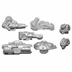 PRIVATEER PRESS, INC Warcaster Aeternus Continuum: Scourge B Weapon Pack (Metal) Miniatures