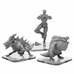 PRIVATEER PRESS, INC Monsterpocalypse: S-Type Shinobi, Bellower, & Courser Protectors Alternate Elite Miniatures [Pre-order]