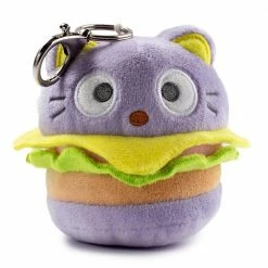 Hello Sanrio - Burger Charms - Kidrobot Keychain Plush