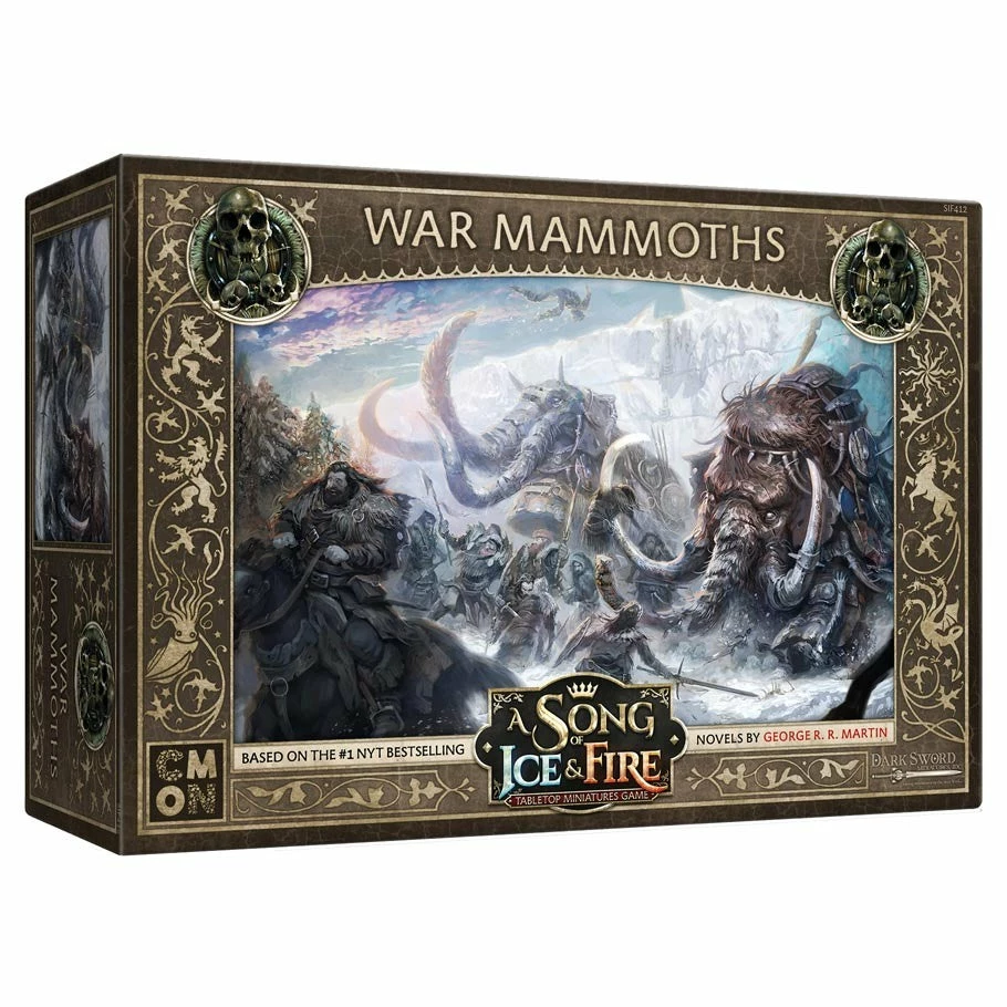 CMON A Song Of Ice And Fire: War Mammoths Miniatures Miniature Games 3 CMON A Song Of Ice And Fire: War Mammoths Miniatures Miniature Games