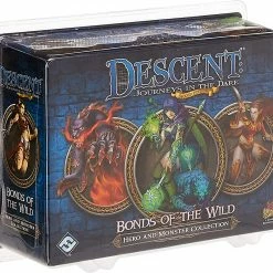 Fantasy Flight Games Descent: Journeys In The Dark: Bonds Of The Wild: Hero And Monster Collection Expansion