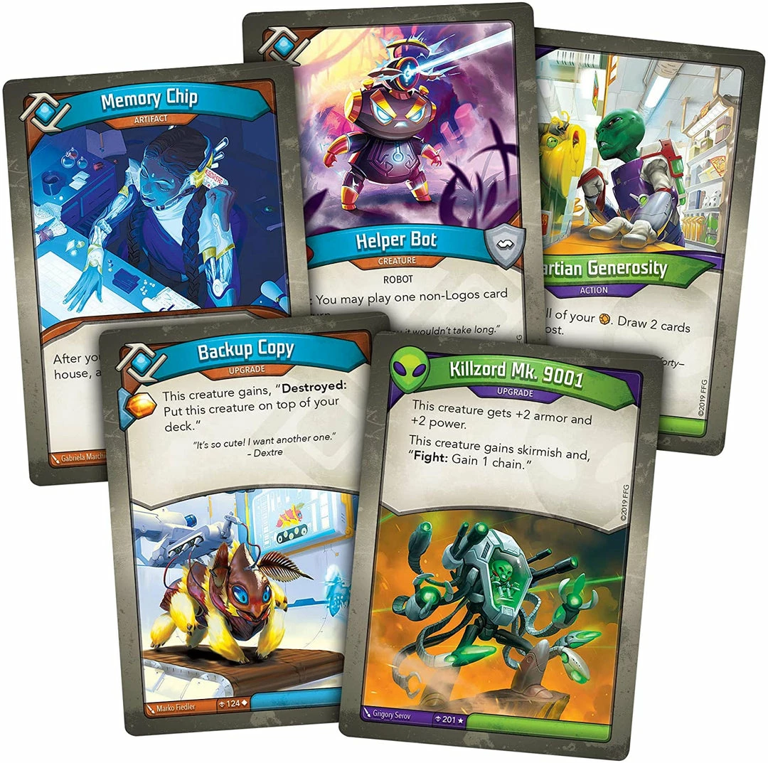 FANTASY FLIGHT GAMES KeyForge: Age Of Ascension Archon Deck 5 FANTASY FLIGHT GAMES KeyForge: Age Of Ascension Archon Deck