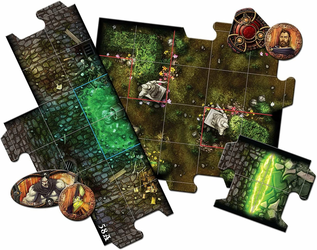 Fantasy Flight Games Descent: Journeys In The Dark 2nd Edition: Shadow Of Nerekhall Expansion 4 Fantasy Flight Games Descent: Journeys In The Dark 2nd Edition: Shadow Of Nerekhall Expansion