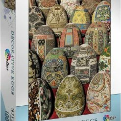 TOY VAULT Puzzle: Decorative Eggs (1000pc)