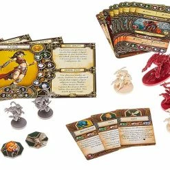 Fantasy Flight Games Descent: Journeys In The Dark: Bonds Of The Wild: Hero And Monster Collection Expansion