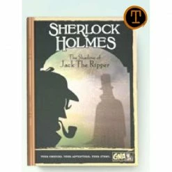 VAN RYDER GAMES Graphic Novel Adventures: Volume #15 Sherlock Holmes: The Shadow Of Jack The Ripper Board Game Novels