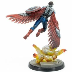 ATOMIC MASS GAMES Marvel Crisis Protocol: Captain America & War Machine Character Pack Miniatures Game Miniature Games