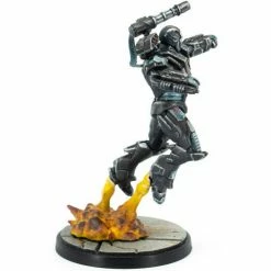 ATOMIC MASS GAMES Marvel Crisis Protocol: Captain America & War Machine Character Pack Miniatures Game Miniature Games