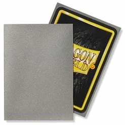 Dragon Shield - Silver - Matte Basic Sleeves (100CT) [In Stock] Card Sleeves