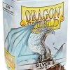 Dragon Shield - Silver - Matte Basic Sleeves (100CT) [In Stock] Card Sleeves
