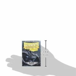 Dragon Shield - Slate - Matte Basic Sleeves (100CT) Card Sleeves