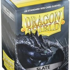 Dragon Shield - Slate - Matte Basic Sleeves (100CT) Card Sleeves