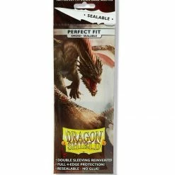Dragon Shield - Sealable Smoke - Perfect Sleeves (100CT)
