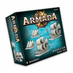 MANTIC ENTERTAINMENT Armada: Basilean Booster Fleet Miniatures Game