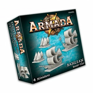 MANTIC ENTERTAINMENT Armada: Basilean Booster Fleet Miniatures Game 3 MANTIC ENTERTAINMENT Armada: Basilean Booster Fleet Miniatures Game