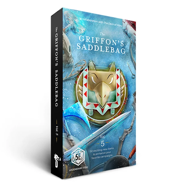Hit Point Press Dungeons & Dragons The Griffon`s Saddlebag (5th Edition): Vol. 5 (Pre-order) Q3 2021 3 Hit Point Press Dungeons & Dragons The Griffon`s Saddlebag (5th Edition): Vol. 5 (Pre-order) Q3 2021