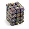 Chessex 36pcs/12mm D6 Dice Set: Festive Mosaic/Yellow Dungeons & Dragons