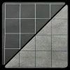 Reversible Squares Black/Grey - Chessex Battlemat [Pre-order] Play Mats