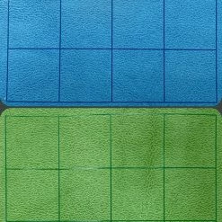 Reversible Squares Blue/Green - Chessex Megamat [Pre-order]