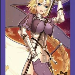 Comiket C93 Fate Grand Order Jeanne D'Arc Ruler - Doujin Character Sleeves FGO Card Sleeves