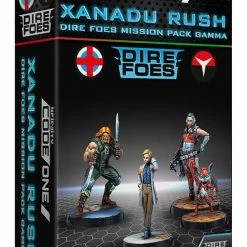 CORVUS BELLI Infinity CodeOne: Dire Foes Mission Pack Gamma - Xanadu Rush Miniatures Game [Pre-order]